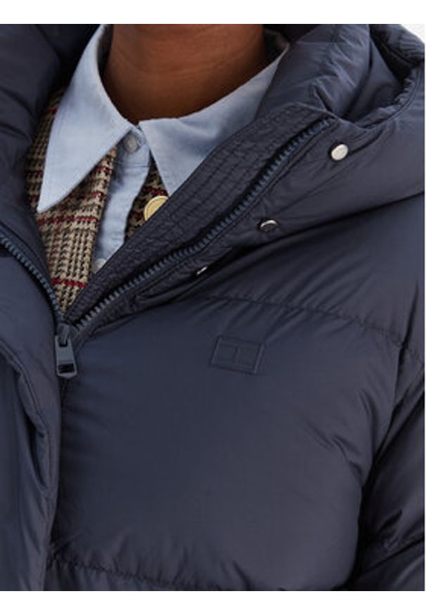 TOMMY HILFIGER - Tommy Hilfiger Kurtka puchowa Modern WW0WW46535 Granatowy Regular Fit. Kolor: niebieski. Materiał: syntetyk