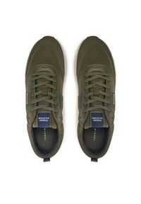 TOMMY HILFIGER - Tommy Hilfiger Sneakersy Lightweight Modern FM0FM05326 Khaki. Kolor: brązowy. Materiał: materiał #5