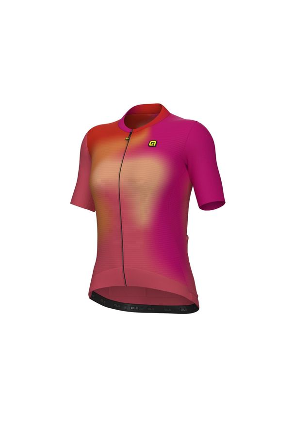 ALÉ CYCLING - Koszulka rowerowa damska Alé Cycling PR-E Flash. Kolor: pomarańczowy. Sport: kolarstwo
