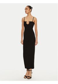 JACQUEMUS Sukienka wieczorowa 24E241KN358 Czarny Regular Fit. Kolor: czarny. Materiał: wiskoza. Styl: wizytowy #3