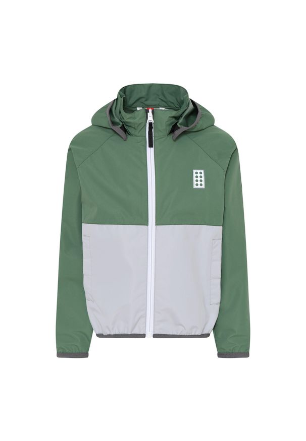 LEGO - Kurtka przeciwdeszczowa dziecięca Lego Jochy 206. Kolor: zielony