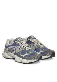 New Balance Sneakersy U9060NTA Niebieski. Kolor: niebieski. Materiał: skóra, zamsz #4