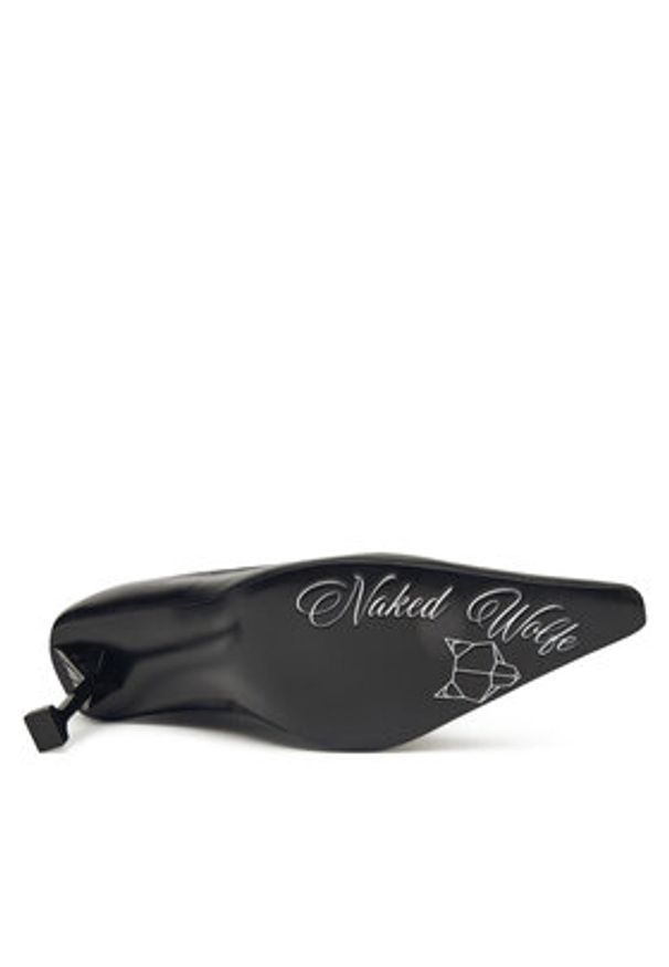 Naked Wolfe Kozaki Vern Czarny. Kolor: czarny. Materiał: skóra