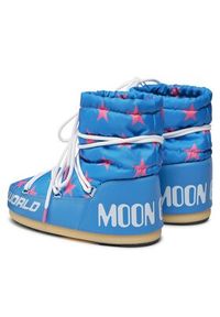 Moon Boot Śniegowce Light Low Stars 14601700001 Niebieski. Kolor: niebieski #3