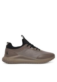 Sneakersy Calvin Klein. Kolor: brązowy #1