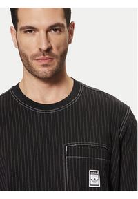 Adidas - adidas Longsleeve Wabash JP4479 Czarny Loose Fit. Kolor: czarny. Materiał: bawełna. Długość rękawa: długi rękaw #5