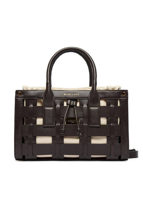 Marciano Guess Torebka G6GZ05 L0086 Brązowy ciemny. Kolor: brązowy. Materiał: skórzane