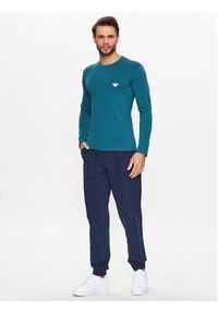 Emporio Armani Underwear Longsleeve 111023 3R512 16885 Niebieski Regular Fit. Kolor: niebieski. Materiał: bawełna. Długość rękawa: długi rękaw #3