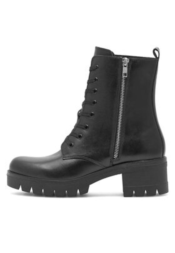 Lasocki Trzewiki WI23-PIAUSE-01 Czarny. Kolor: czarny. Materiał: skóra