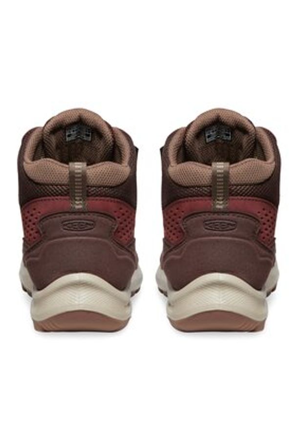 keen - Keen Trekkingi Terradora Explorer Mid Wp 1027925-10 Bordowy. Kolor: czerwony. Materiał: skóra
