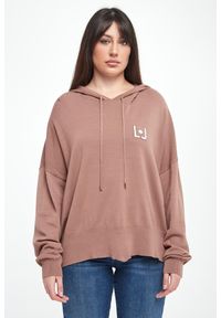 Liu Jo - Sweter damski z kapturem LIU JO. Typ kołnierza: kaptur #2
