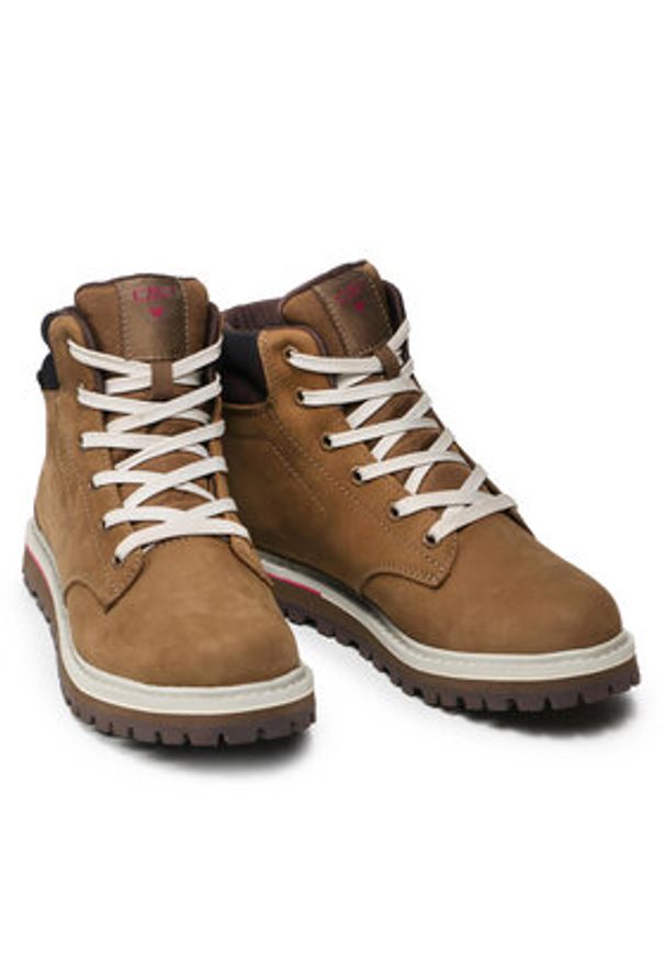 CMP Trapery Dorado Wmn Lifestyle Shoes Wp 39Q4936 Brązowy. Kolor: brązowy. Materiał: skóra, nubuk