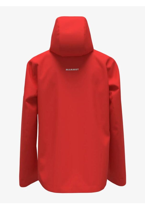 Kurtka z membraną męska Mammut Crater Light HS Hooded Jacket. Kolor: czerwony
