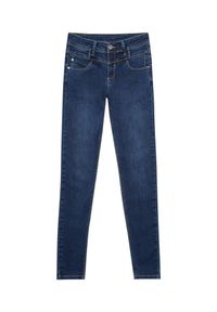 MOODO - Jeansy skinny. Materiał: jeans. Długość: długie. Wzór: gładki #2
