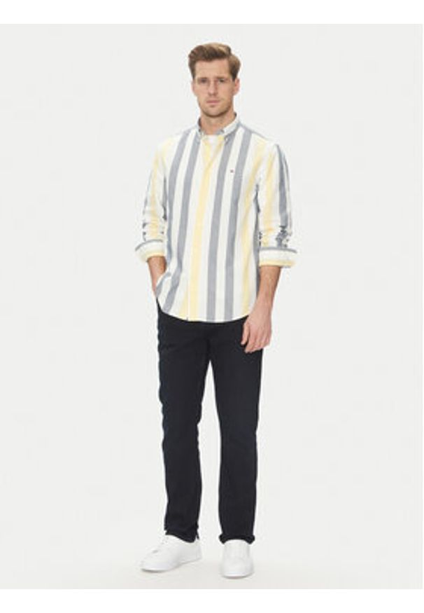 TOMMY HILFIGER - Tommy Hilfiger Koszula Herit MW0MW39160 Kolorowy Relaxed Fit. Materiał: bawełna. Wzór: kolorowy