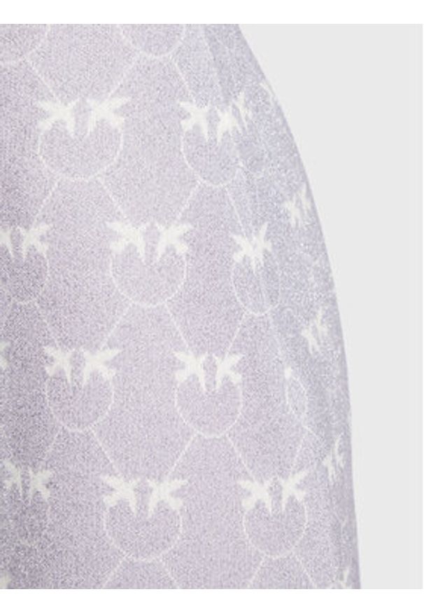 Pinko Spódnica mini Galeotto 100216 A0IT Fioletowy Slim Fit. Kolor: fioletowy. Materiał: wiskoza