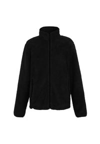 Regatta - Męska Bluza Polarowa Midoor Fluffy Fleece Jacket. Kolor: czarny. Materiał: polar. Sezon: zima. Sport: turystyka piesza