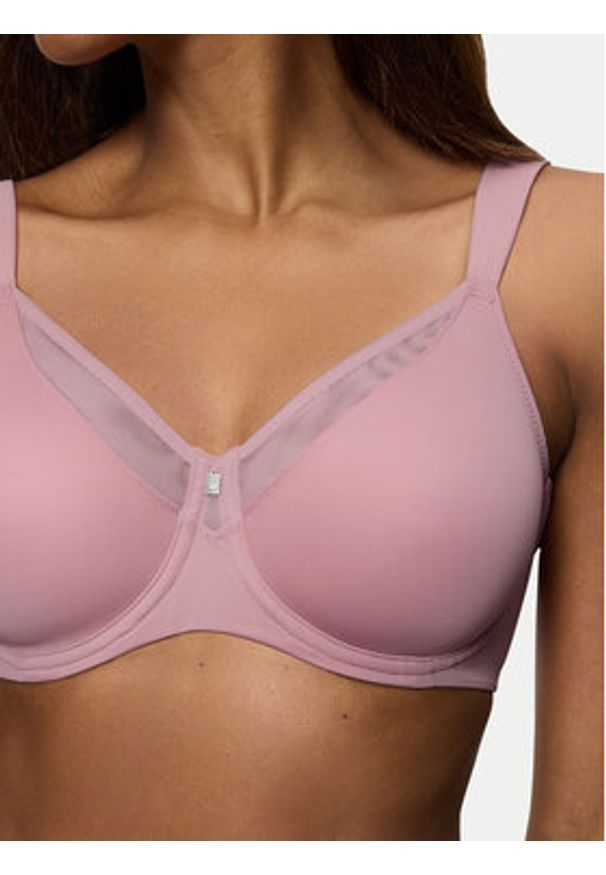 Triumph Biustonosz z fiszbiną True Shape Sensation 10218201 Różowy. Kolor: różowy. Materiał: syntetyk