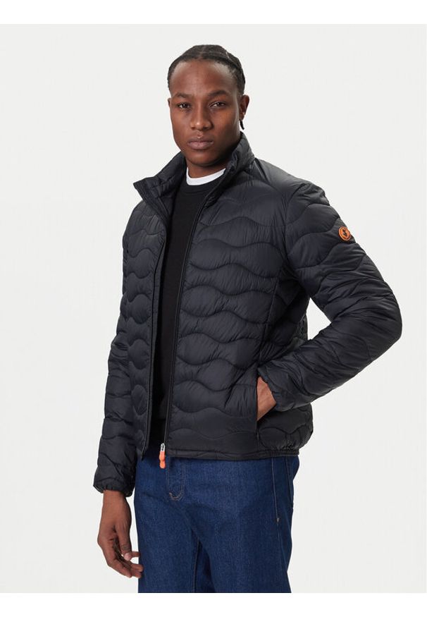 Save The Duck Kurtka przejściowa D32188M GIGA21 Czarny Regular Fit. Kolor: czarny. Materiał: syntetyk