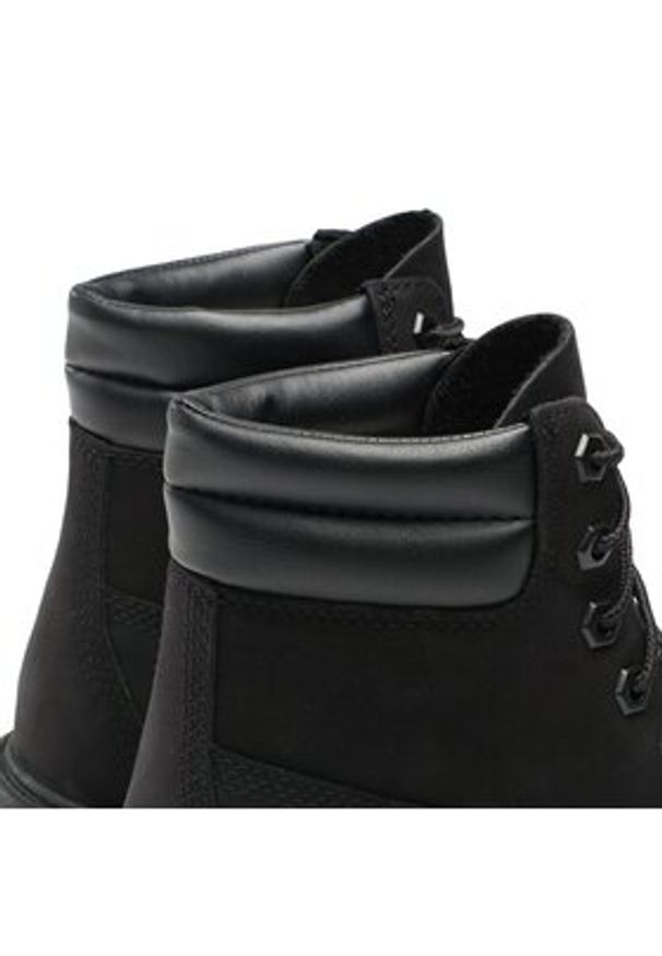 Timberland Trapery Linden Woods Wp 6 Inch TB0A156S0011 Czarny. Kolor: czarny. Materiał: nubuk, skóra