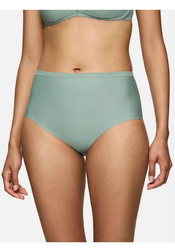 Triumph Figi klasyczne z wysokim stanem Shape Smart 10209655 Zielony. Stan: podwyższony. Kolor: zielony. Materiał: syntetyk