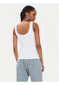 GESTUZ - Gestuz Top Drew 10908922 Biały Slim Fit. Kolor: biały. Materiał: bawełna #2