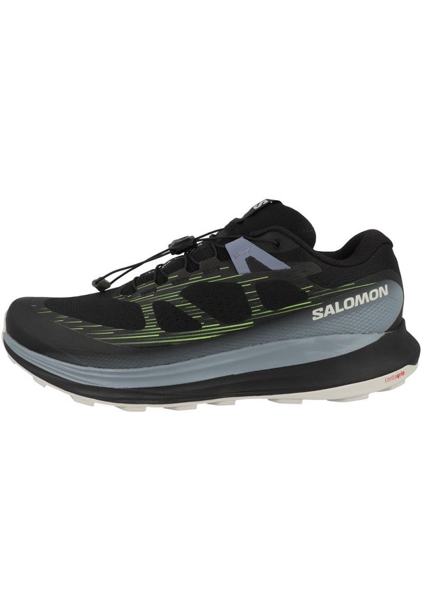 salomon - Buty do biegania męskie Salomon Ultra Glide 2. Kolor: czarny, wielokolorowy. Materiał: syntetyk, materiał. Szerokość cholewki: normalna