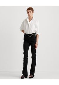 Lauren Ralph Lauren - LAUREN BY RALPH LAUREN - Czarne spodnie z wysokim stanem. Stan: podwyższony. Kolor: czarny. Długość: długie #2