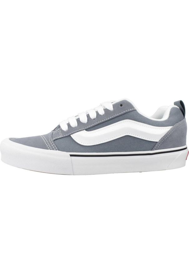 Vans - Buty VANS KNU SKOOL Niebieski. Kolor: niebieski. Materiał: tkanina. Sport: skateboard