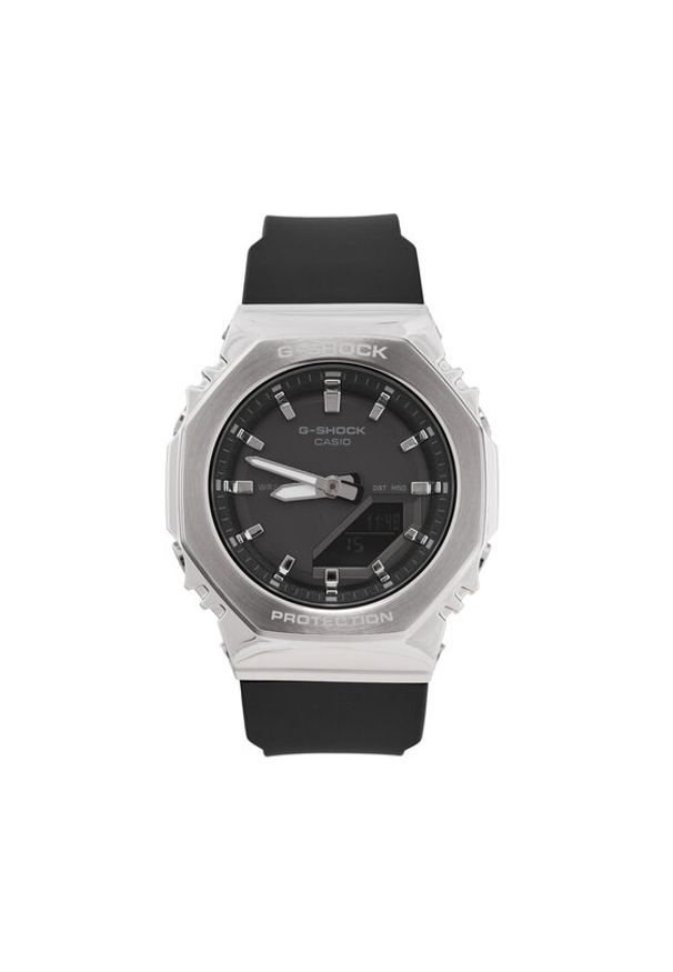 G-Shock Zegarek Octagon GM-S2110-1A1ER Czarny. Kolor: czarny. Materiał: syntetyk