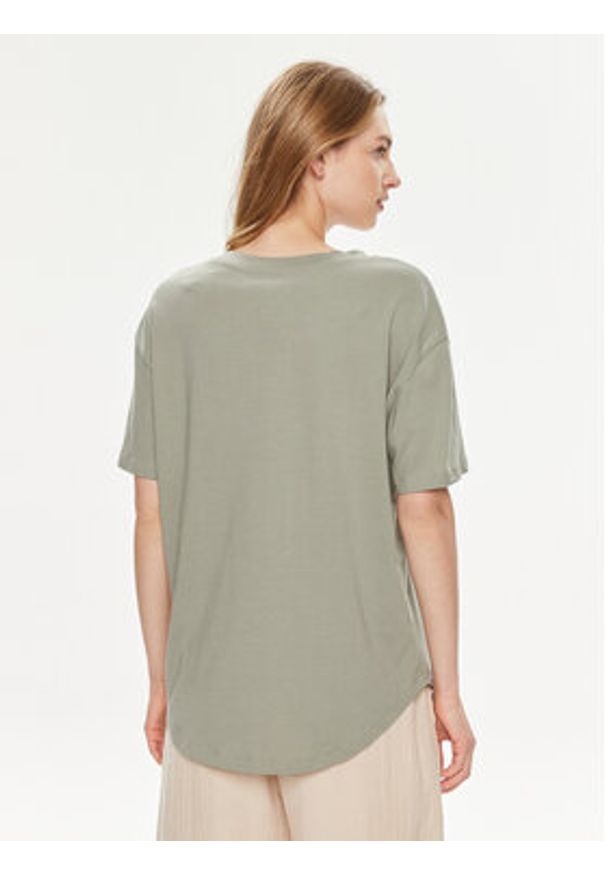 GAP - Gap T-Shirt 875093-00 Zielony Relaxed Fit. Kolor: zielony. Materiał: bawełna