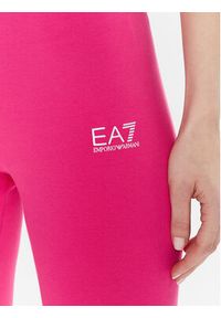 EA7 Emporio Armani Legginsy 8NTP63 TJ01Z 1417 Różowy Slim Fit. Kolor: różowy. Materiał: bawełna #5