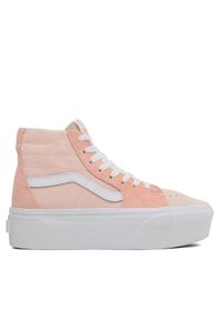 Vans Sneakersy Sk8-Hi Tapered VN0A5JMKBOD1 Różowy. Kolor: różowy. Materiał: zamsz, skóra