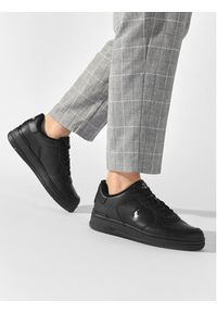 Polo Ralph Lauren Sneakersy Masters Crt 809891791002 Czarny. Kolor: czarny. Materiał: skóra