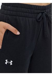 Under Armour Spodnie dresowe Ua Rival Fleece Jogger 1379438 Czarny Loose Fit. Kolor: czarny. Materiał: bawełna