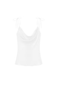 JENESEQUA - Biały jedwabny top na ramiączka Arles. Kolor: biały. Materiał: jedwab. Długość rękawa: na ramiączkach #2