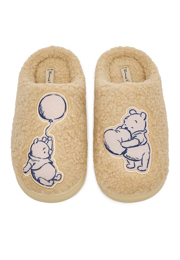 Kapcie Winnie The Pooh. Kolor: beżowy