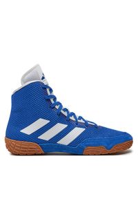 Adidas - adidas Buty bokserskie Tech Fall 2.0 IF9924 Niebieski. Kolor: niebieski. Materiał: materiał, mesh #1