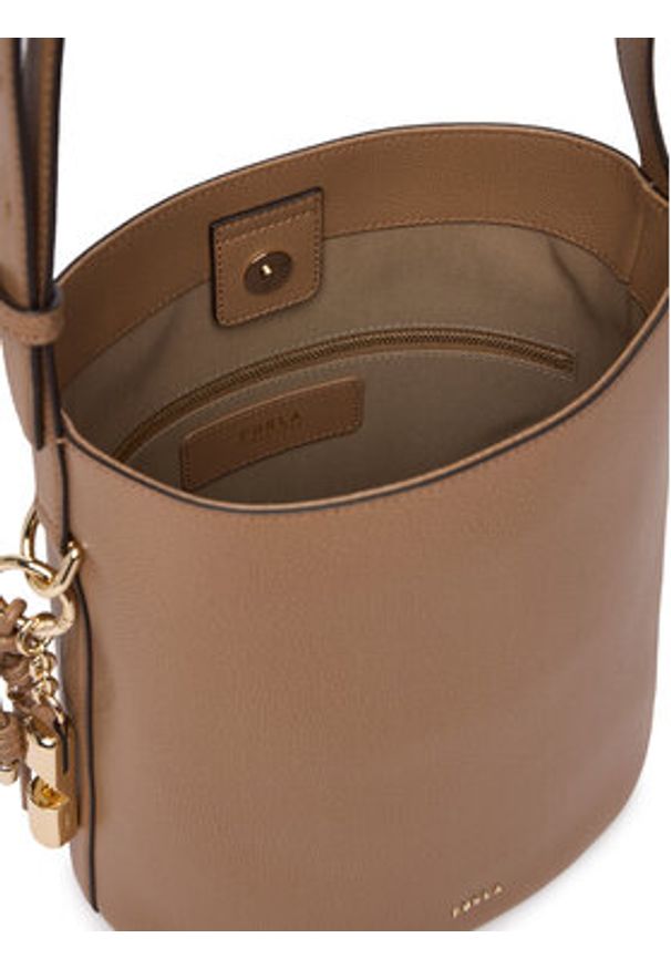 Furla Torebka Roxie S WB01875 ARE000 CN 4489S Brązowy. Kolor: brązowy. Materiał: skórzane