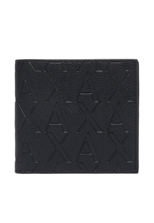 Portfel Armani Exchange. Kolor: czarny