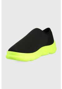 Love Moschino sneakersy kolor czarny. Nosek buta: okrągły. Kolor: czarny. Obcas: na platformie #4