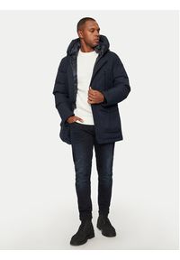 Woolrich Parka Arctic CFWOOU0931MRUT3735 Granatowy Regular Fit. Kolor: niebieski. Materiał: syntetyk