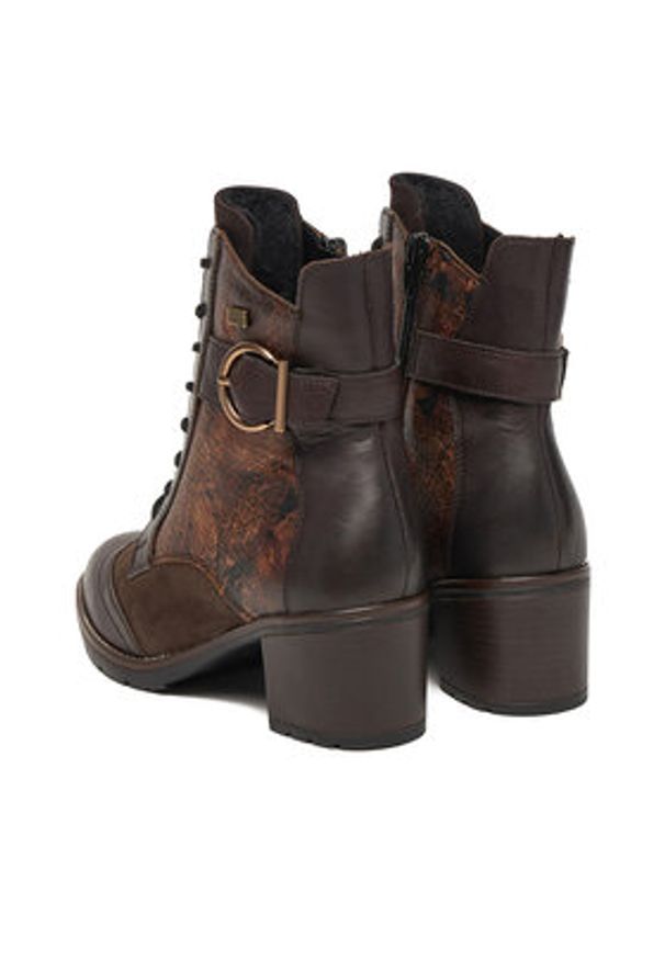 Remonte Trzewiki CEO-D2A77-25 Brązowy. Kolor: brązowy. Materiał: skóra