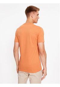 Calvin Klein Jeans T-Shirt J30J322344 Pomarańczowy Slim Fit. Kolor: pomarańczowy. Materiał: bawełna #5