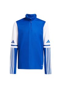 Adidas - Bluza dla dzieci adidas Squadra 25 Training Top. Kolor: biały, wielokolorowy, niebieski. Sport: fitness