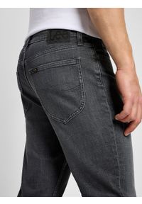 Lee - LEE MĘSKIE SPODNIE JEANSOWE LEE AUSTIN DARK SMOKE 112355803