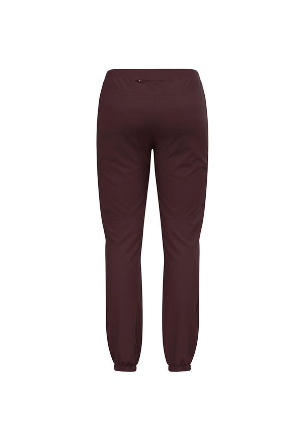 Odlo - Spodnie techniczne damskie ODLO Brensholmen Pants regular length. Kolor: brązowy