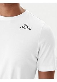 Kappa Komplet 5 t-shirtów Logo Myrto 322563W Biały Regular Fit. Kolor: biały. Materiał: bawełna #4