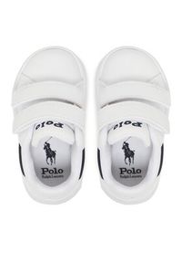 Polo Ralph Lauren Sneakersy Heritage Court IV Ezz Bear RL02931101 Biały. Kolor: biały. Materiał: skóra #6