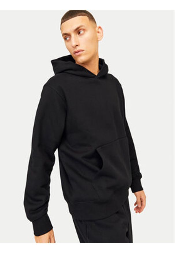 Jack & Jones Bluza Urban Edge 12259944 Czarny Loose Fit. Kolor: czarny. Materiał: syntetyk, bawełna